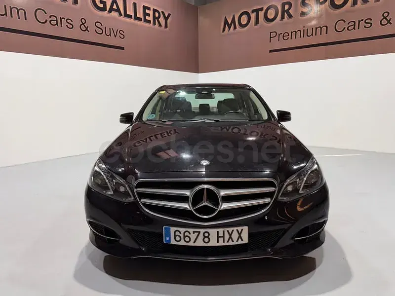Usado Mercedes E350 258 CV (189 kW) 2014 Negro Berlina