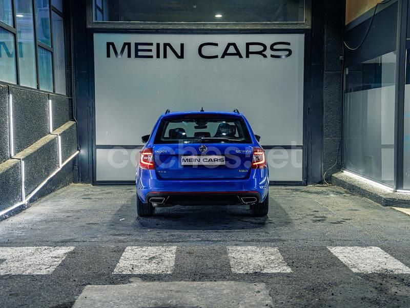 Usado Skoda Octavia RS 184 CV (135 kW) 2019 Azul Familiar