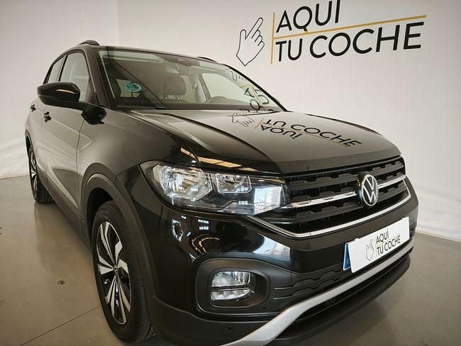 Usado VW T-Cross Advance 110 CV (80 kW) 2023 Negro SUV