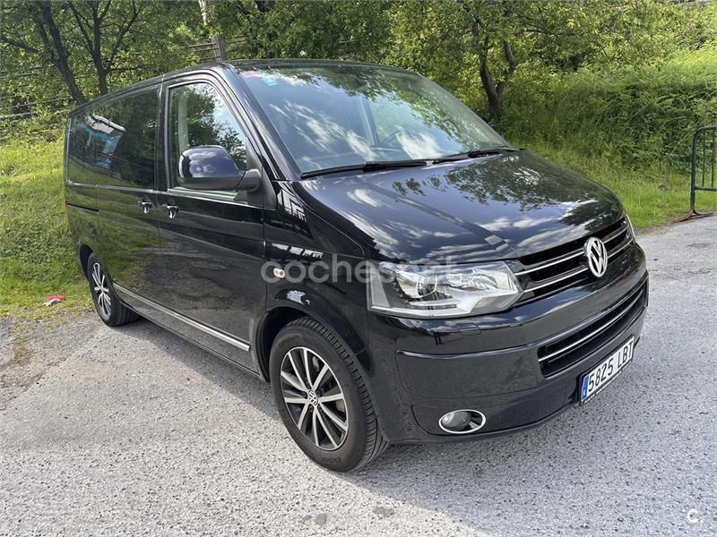 Negro Usado 2014 VW Multivan Highline Monovolumen | 27.900 € (Caro) - Imagen 1/4