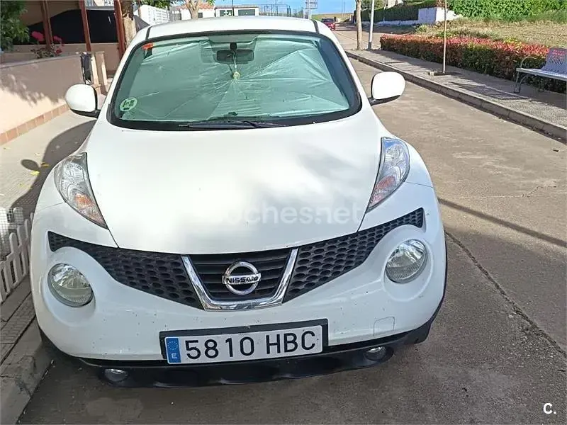 Usado Nissan Juke Acenta 110 CV (80 kW) 2010 Blanco SUV