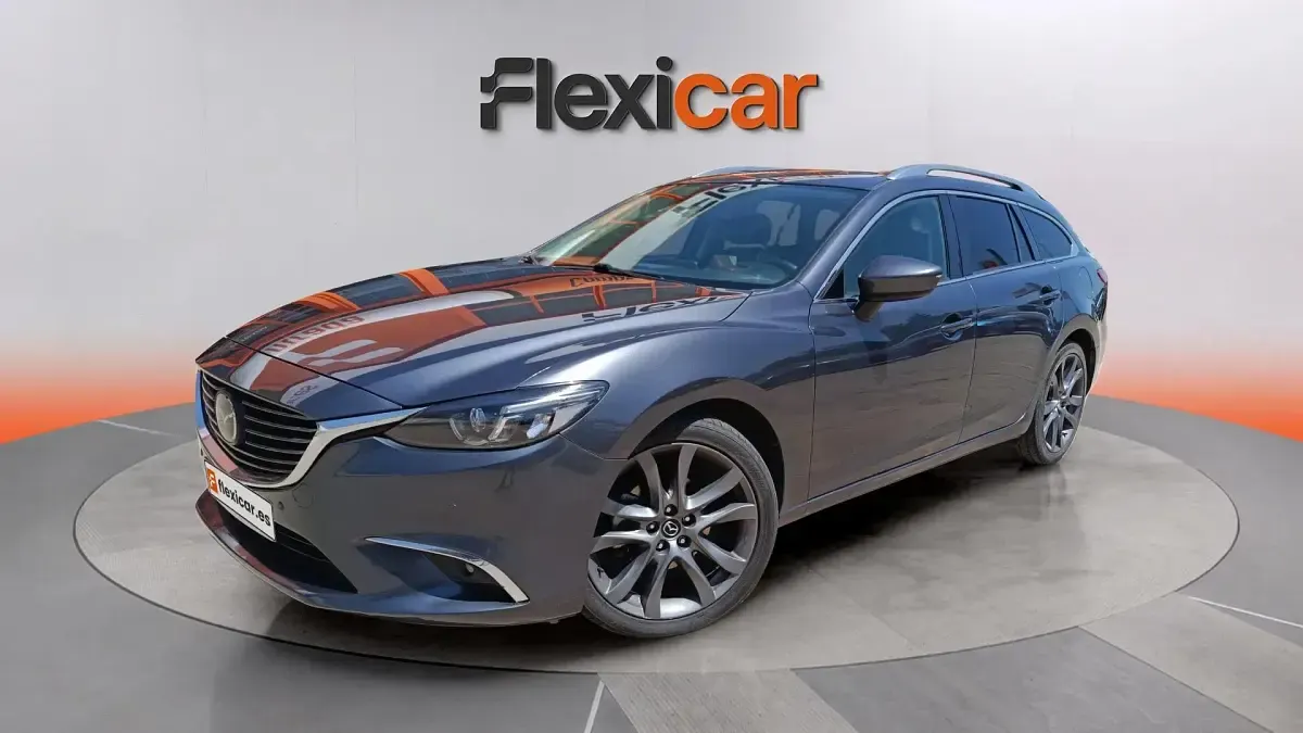Usado Mazda 6 Luxury 150 CV (110 kW) 2016 Gris Familiar