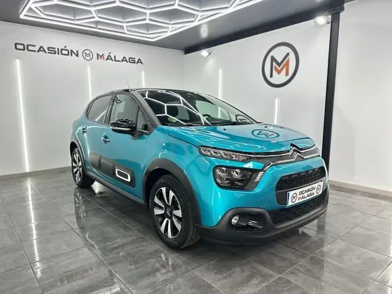 Usado Citroën C3 PureTech 83 CV (61 kW) 2023 Azul Utilitario