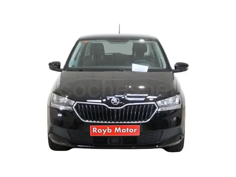 Usado Skoda Fabia Active 75 CV (55 kW) 2019 Negro Utilitario