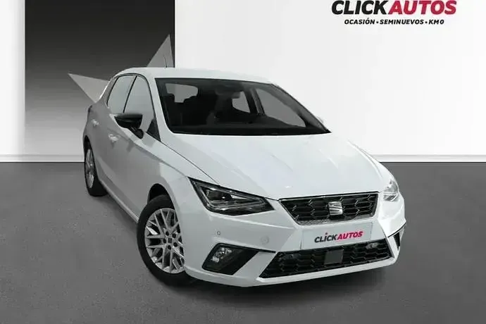 Usado Seat Ibiza FR 116 CV (85 kW) 2025 Blanco Utilitario