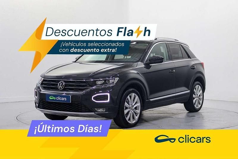 Usado VW T-Roc Sport 150 CV (110 kW) 2021 Gris SUV