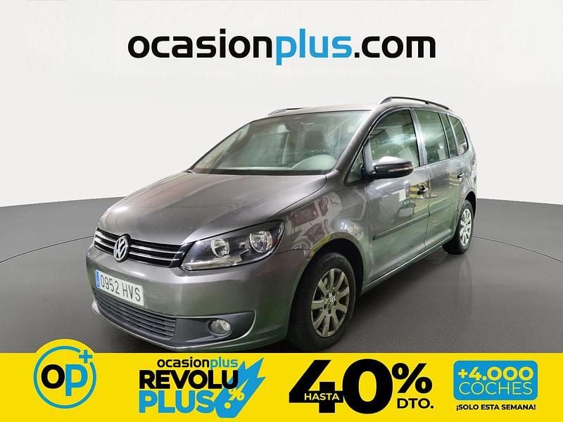 Usado VW Touran Edition 105 CV (77 kW) 2014 Gris Monovolumen