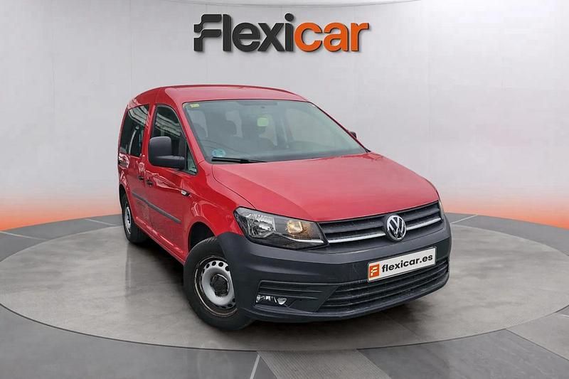 Rojo Usado 2020 VW Caddy Edition Monovolumen | 16.990 € (Precio justo) - Imagen 1/4