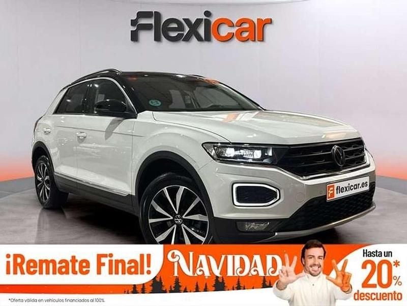 Blanco Usado 2021 VW T-Roc Advance SUV | 22.990 € (Precio justo) - Imagen 1/4
