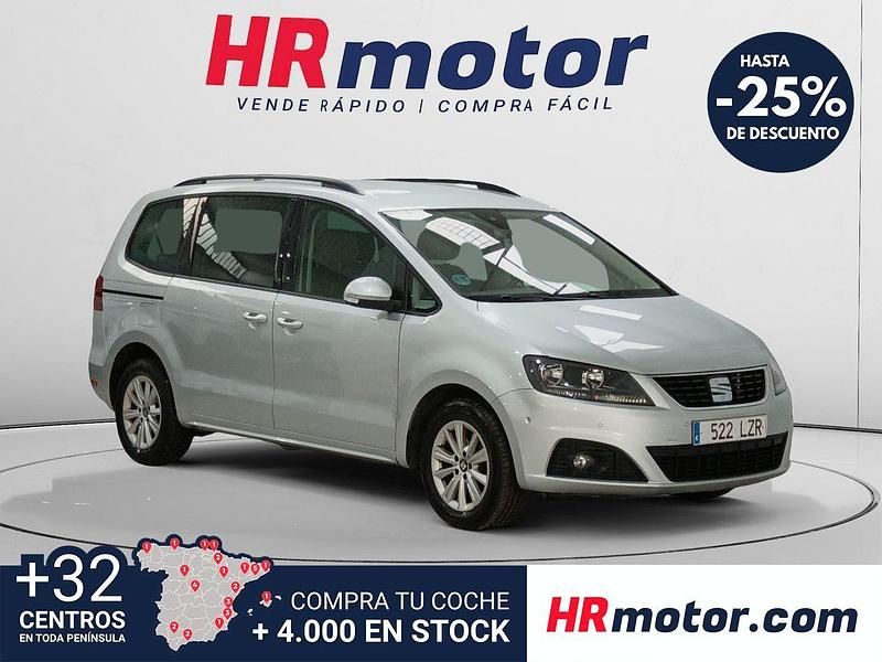 Usado Seat Alhambra Style 150 CV (110 kW) 2022 Gris Monovolumen