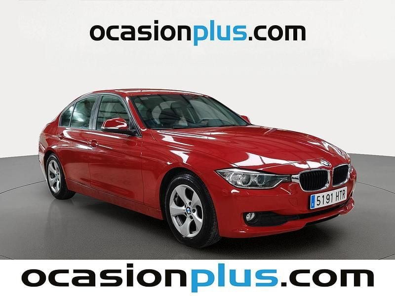 Usado BMW 320 Efficient Dynamics 163 CV (119 kW) 2013 Rojo Berlina