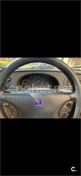 Usado Saab 9-3 150 CV (110 kW) 2002 Azul Descapotable