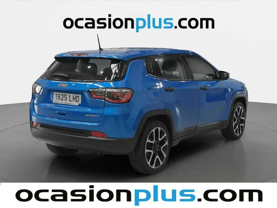 Usado Jeep Compass Sport 140 CV (102 kW) 2020 Azul SUV