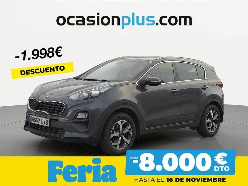 Gris Usado 2021 Kia Sportage SUV | 17.990 € (Precio justo) - Imagen 1/4