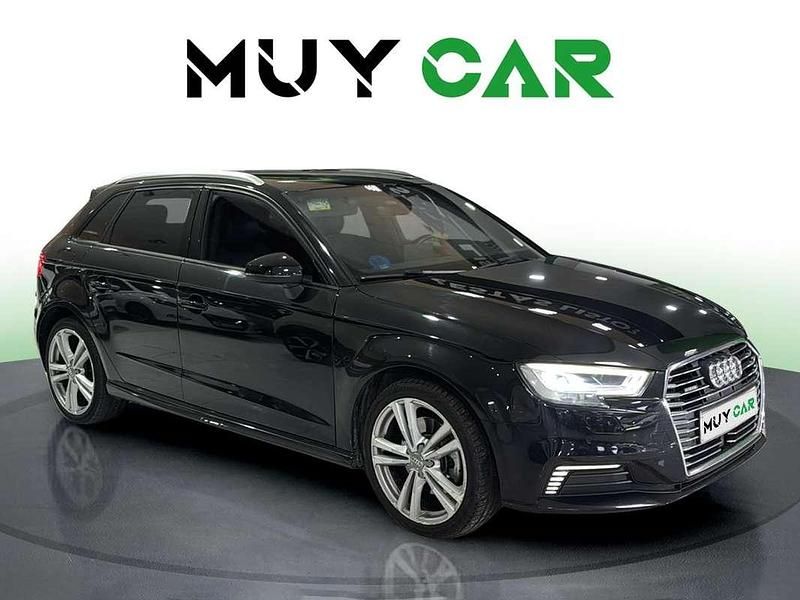 Usado Audi A3 Sportback e-tron S-Line 204 CV (150 kW) 2020 Negro Utilitario