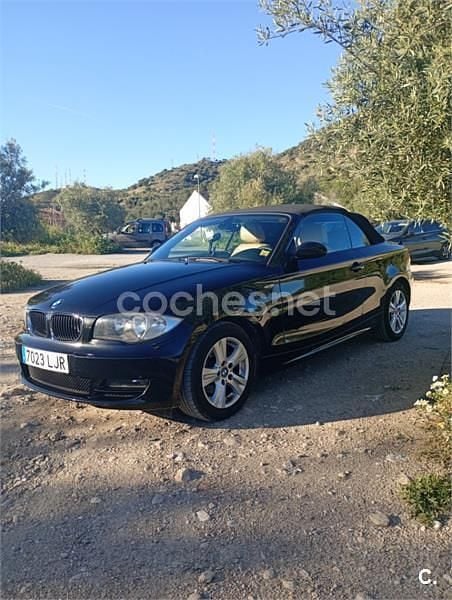 Usado BMW 118 Cabriolet 143 CV (105 kW) 2009 Negro Descapotable