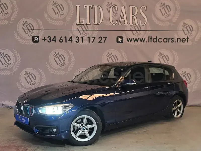 Usado BMW 118 Comfort Edition 150 CV (110 kW) 2017 Azul Berlina