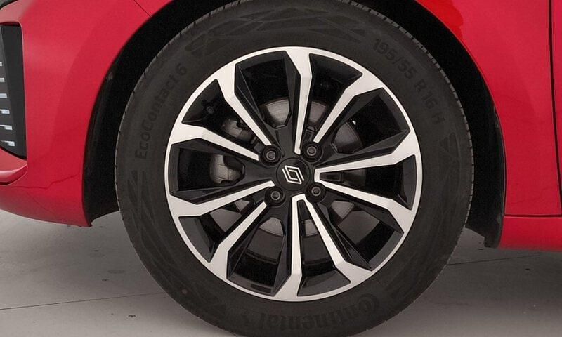 Usado Renault Clio V Techno 91 CV (66 kW) 2023 Rojo Berlina