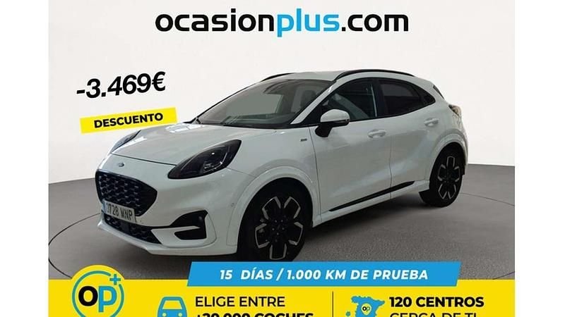 Blanco Usado 2024 Ford Puma ST-Line X SUV | 17.455 € (Buen precio) - Imagen 1/4