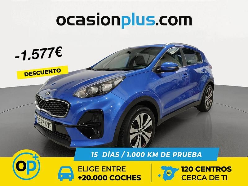 Usado Kia Sportage 115 CV (84 kW) 2019 Azul SUV