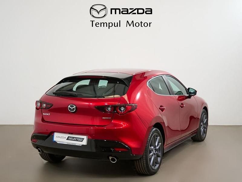 Usado Mazda 3 Exclusive-Line 122 CV (89 kW) 2024 Soul red crystal m Berlina