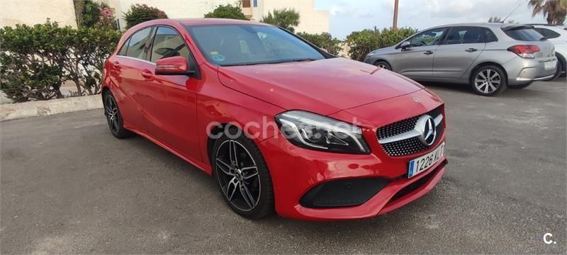 Rojo Usado 2018 Mercedes A180 Berlina | 16.000 € (Buen precio) - Imagen 1/4