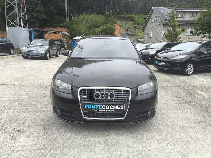 Usado Audi A3 Ambition 140 CV (102 kW) 2008 Negro Utilitario