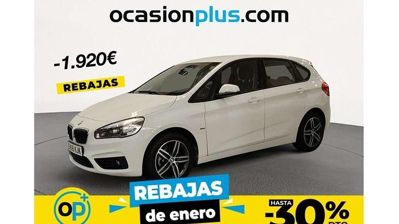 Blanco Usado 2018 BMW 218 Active Tourer Monovolumen | 16.937 € (Super precio) - Imagen 1/4