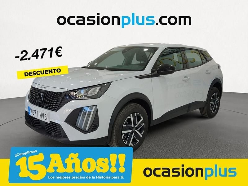 Blanco Usado 2024 Peugeot 2008 Active SUV | 18.000 € (Precio justo) - Imagen 1/4