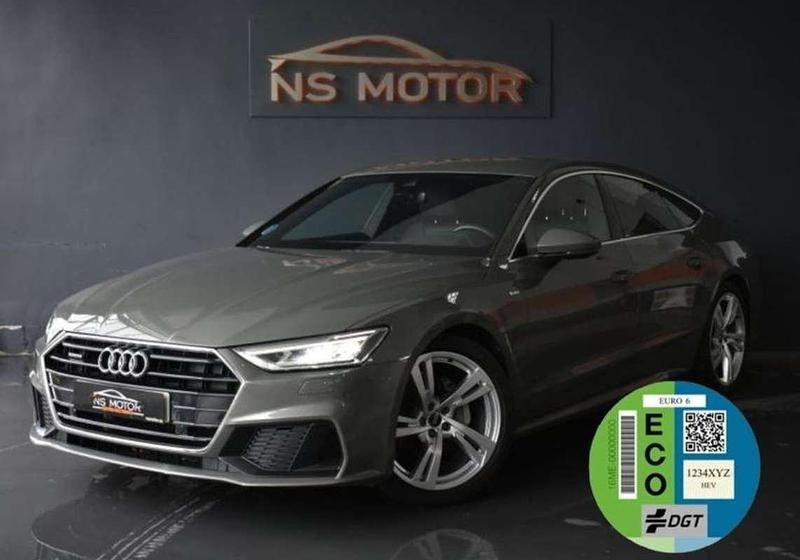 Usado Audi A7 Sportback S-Line 204 CV (150 kW) 2023 Gris Utilitario