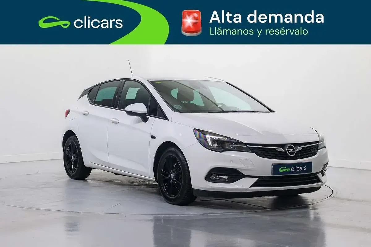 Usado Opel Astra GS Line 110 HP (80 kW) 2020 Branco Citadino