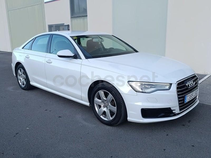 Usado Audi A6 190 CV (139 kW) 2015 Blanco Berlina