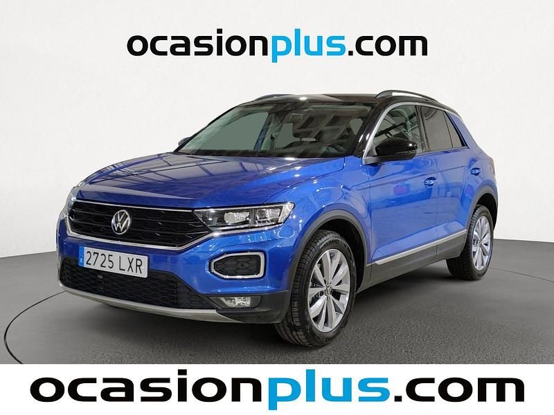 Azul Usado 2022 VW T-Roc Advance SUV | 20.137 € (Buen precio) - Imagen 1/4