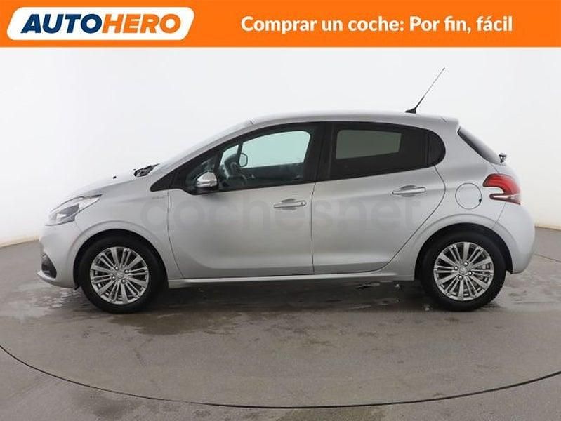 Usado Peugeot 208 Style 100 CV (73 kW) 2017 Gris Utilitario