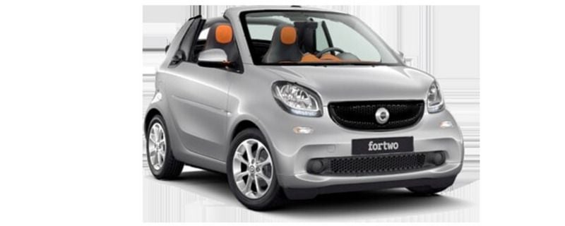 Gris Usado 2021 Smart ForTwo Electric Drive Descapotable | 16.300 € (Precio justo) - Imagen 1/1