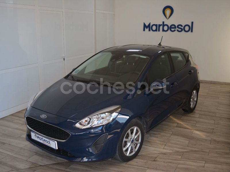 Azul Usado 2020 Ford Fiesta Limited Utilitario | 11.600 € (Precio justo) - Imagen 1/4
