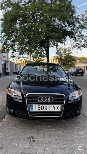 Usado Audi A4 140 CV (102 kW) 2007 Negro Berlina