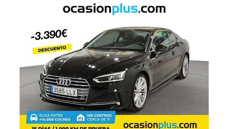 Negro Usado 2020 Audi A5 S-Line Coupe | 33.355 € (Precio justo) - Imagen 1/4