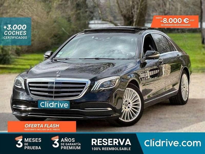 Usado Mercedes S350 286 CV (210 kW) 2020 Negro Berlina