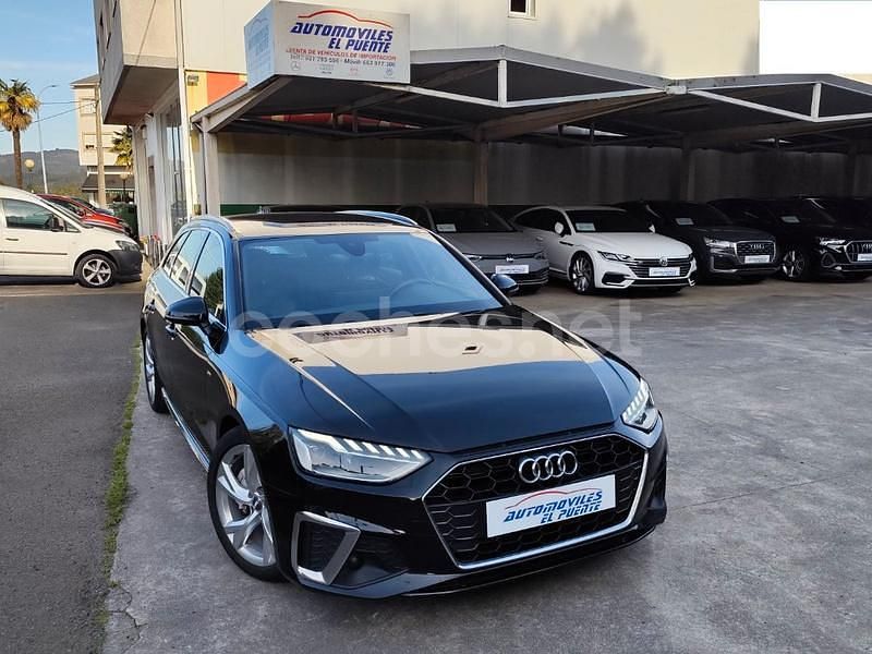 Negro Usado 2021 Audi A4 S-Line Familiar | 27.990 € (Caro) - Imagen 1/4