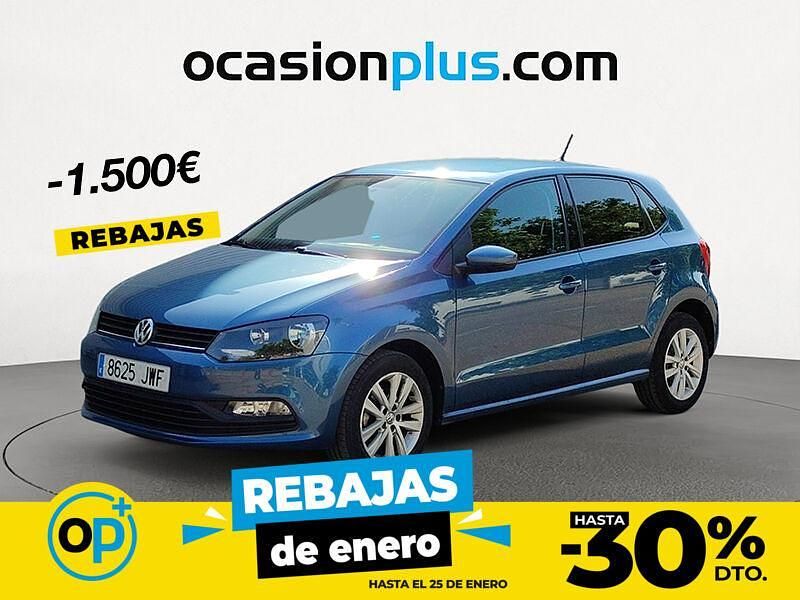 Azul Usado 2017 VW Polo Utilitario | 11.852 € (Precio justo) - Imagen 1/4