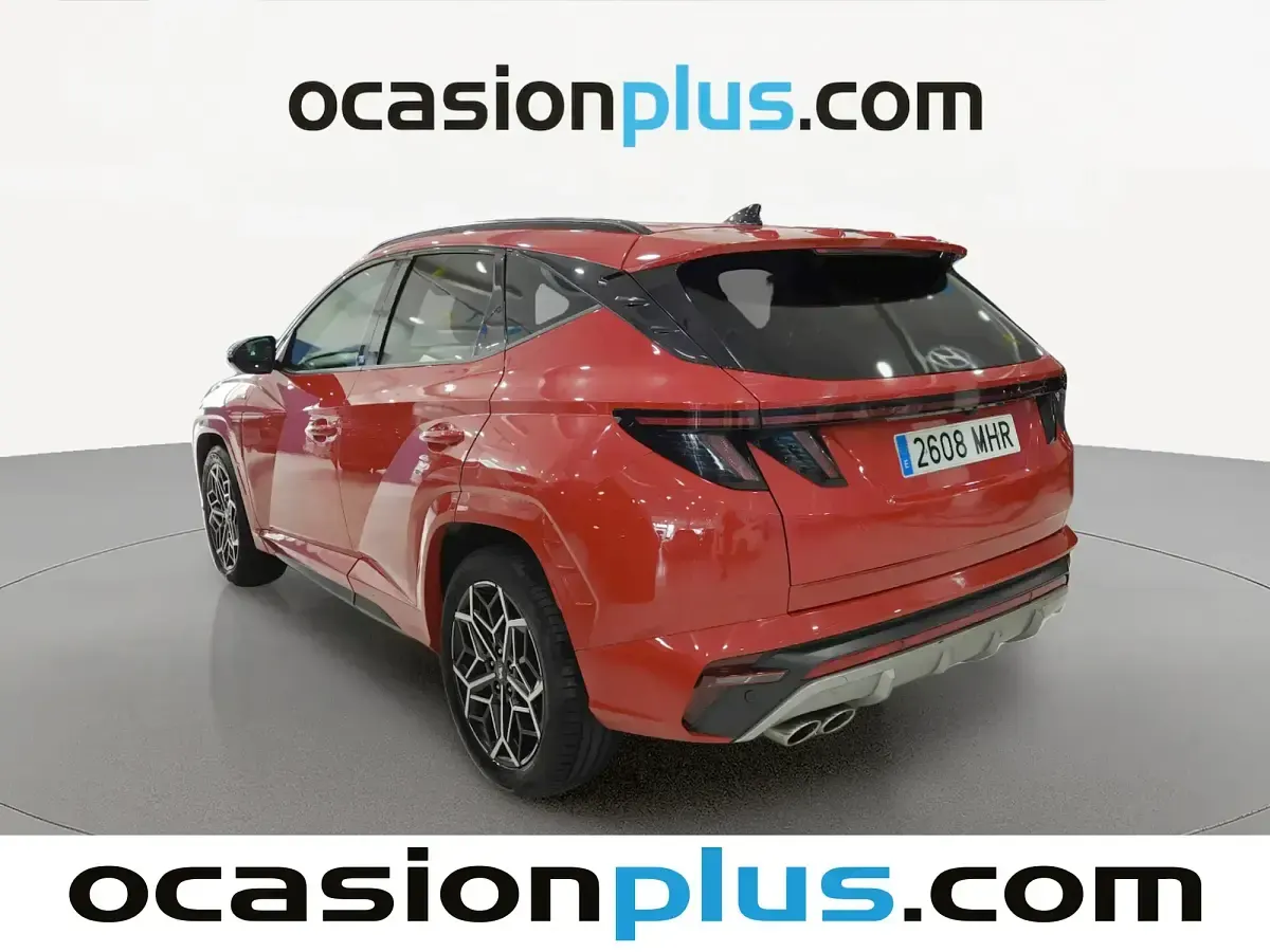 Usado Hyundai Tucson N Line 150 CV (110 kW) 2023 Rojo SUV