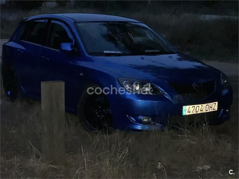 Usado Mazda 3 Active 110 CV (80 kW) 2005 Azul Berlina