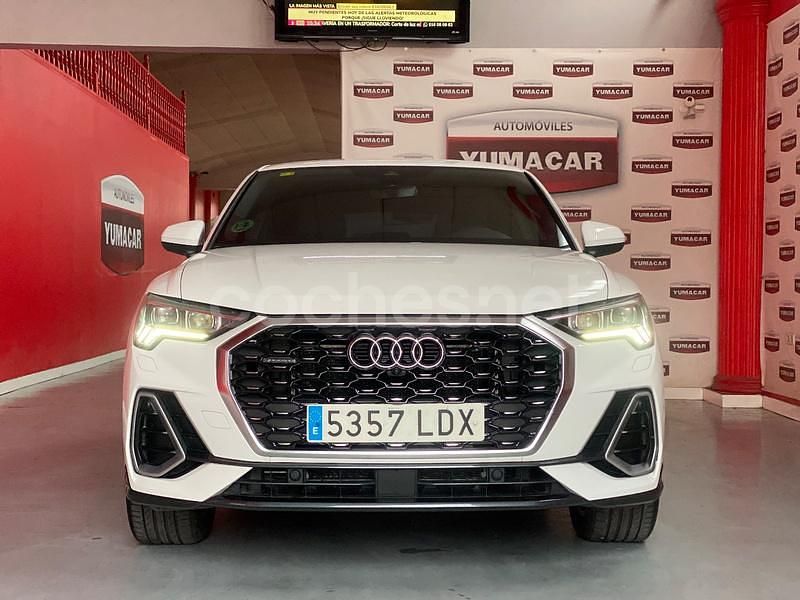 Blanco Usado 2020 Audi Q3 Sportback S-Line SUV | 33.500 € (Precio justo) - Imagen 1/4