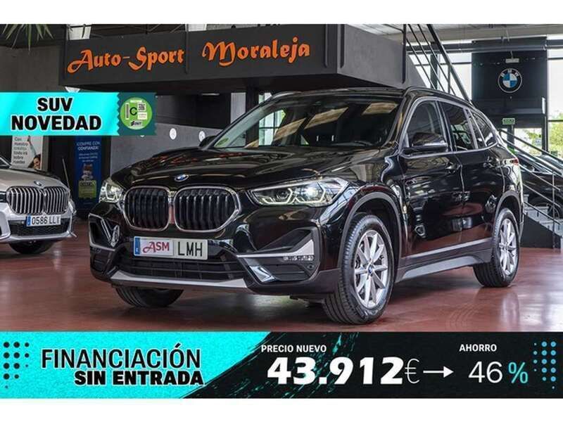 Negro Usado 2021 BMW X1 Sport Line SUV | 21.900 € (Super precio) - Imagen 1/4