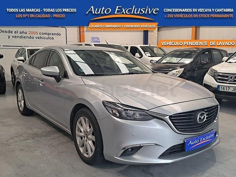 Usado Mazda 6 Style 150 CV (110 kW) 2016 Gris / plata Berlina