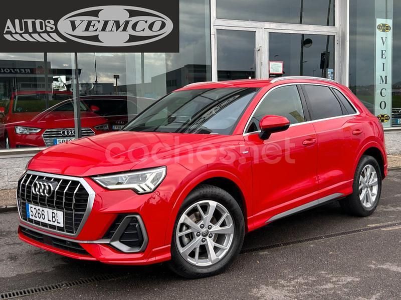 Rojo Usado 2019 Audi Q3 S-Line SUV | 24.990 € (Un poco caro) - Imagen 1/4