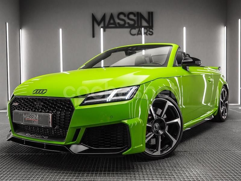 Usado Audi TT Roadster 400 CV (294 kW) 2021 Verde Descapotable