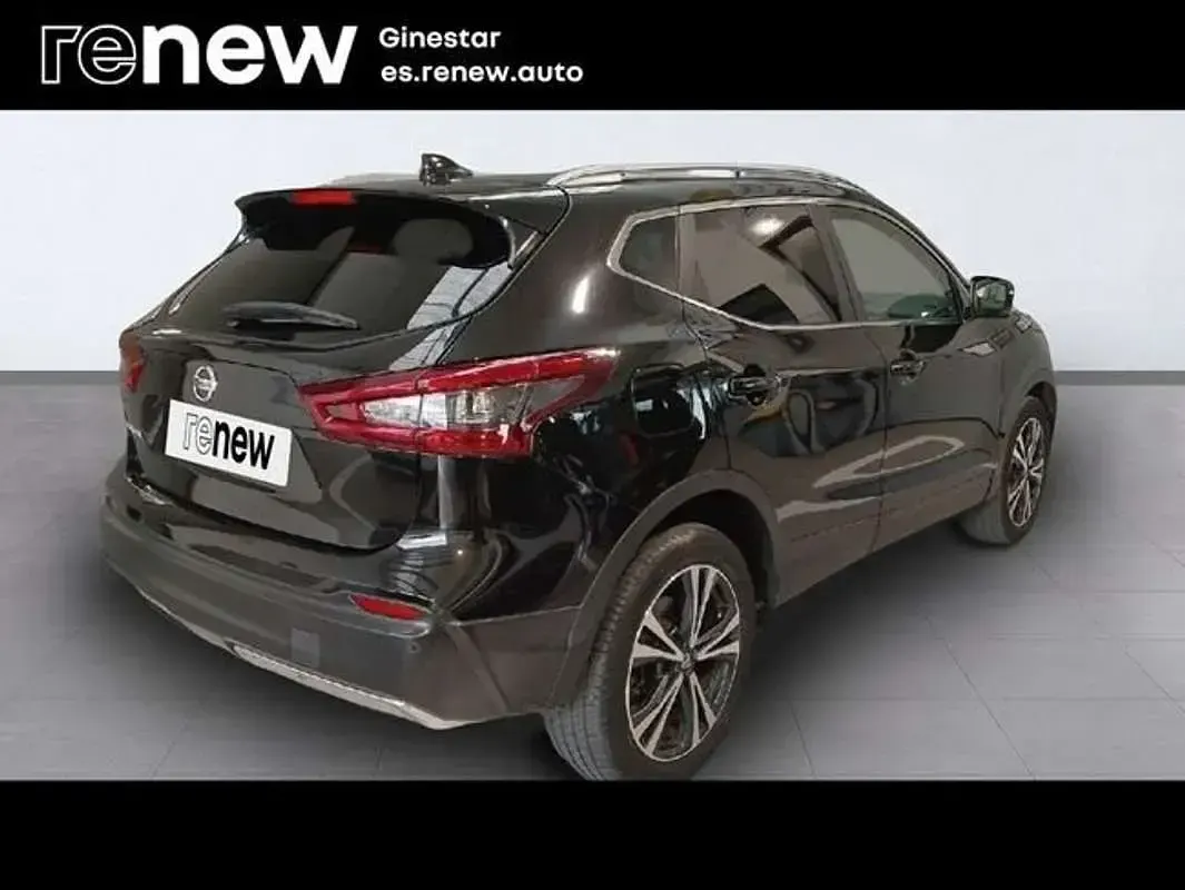 Usado Nissan Qashqai N-TEC 160 CV (117 kW) 2021 Negro SUV