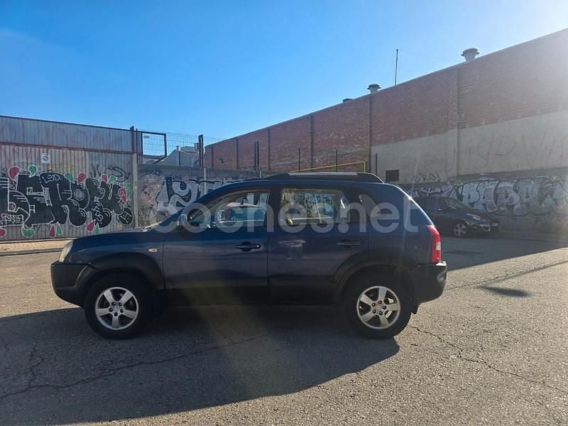 Azul Usado 2007 Hyundai Tucson Comfort SUV | 4800 € (Buen precio) - Imagen 1/4